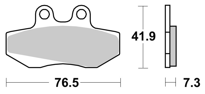 Pastiglia freno Braking