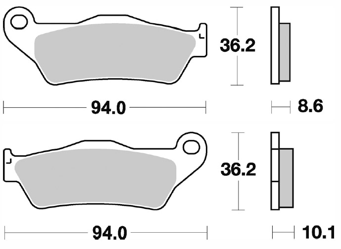 Pastiglia freno Braking