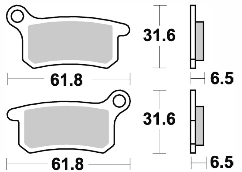 Pastiglia freno Braking