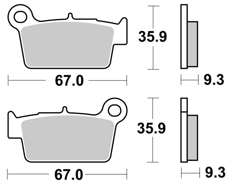 Pastiglia freno Braking