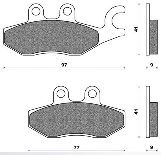 Pastiglia freno Braking