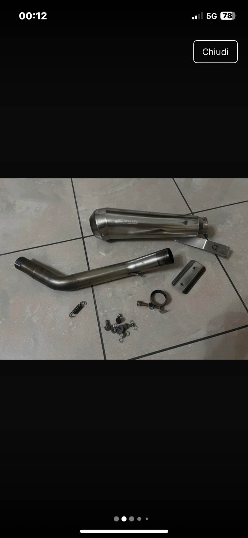 Scarico Duke 125 2015